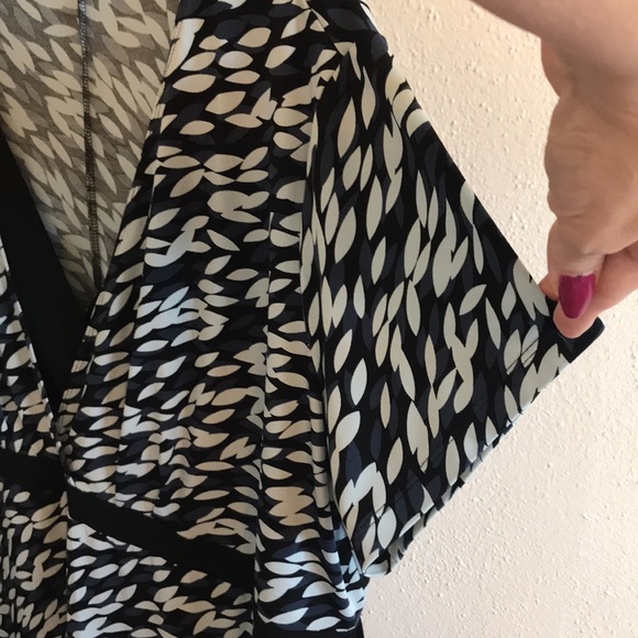 75)Pretty APOSTROPHE’ tunic w self-belt size 20-22 - Picture 5 of 7